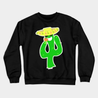 Par-tay on Party Cactus! Crewneck Sweatshirt